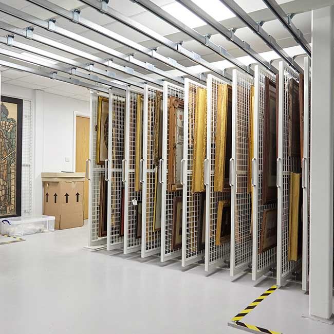 Art Racks Storage - Bradford Systems