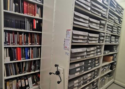 The Brampton Museum mobile Archive Storage