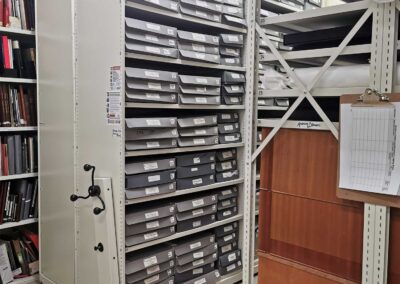 The Brampton Museum Maximised Archive Storage