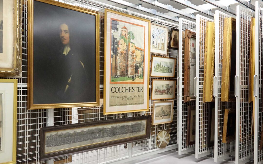 Simple Solutions for Artwork Storage