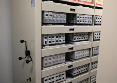 Getty Hanging Media Storage System