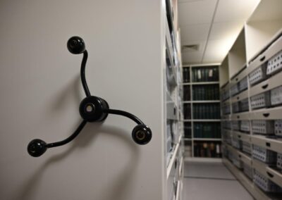 Getty Archive Storage Roller Racking