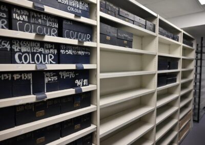 Getty Boxed Media Archive Storage