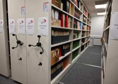 Liverpool School of Tropical Medicine Mobile Shelving