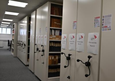 Liverpool School of Tropical Medicine Archive Shelving