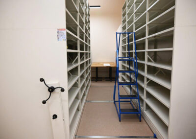 Museum - Museum Collection Storage - Roller Racking