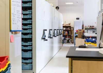 Winterbourne Academy - Roller Racking Storage