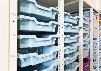 Winterbourne Academy - High Density Classroom Tray Storage