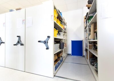 Roller Racking Storage for Schools