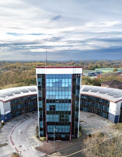 TopCashback building in Stafford - Post installation of storage racking and shelving