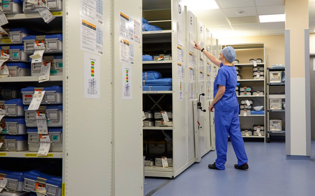 De-Stress Your Ward With High-Density Medical Storage.