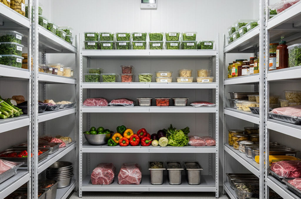 Shelving Systems – Galvanised or Powder Coat for Harsh Spaces?