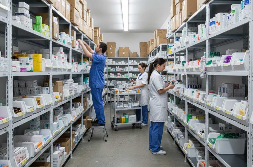 Why Pharmacies Should Ditch The Timber For Metal Shelving
