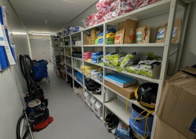Schwarzman Centre for the Humanities - Cleaning Stores