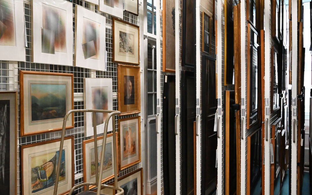 Art Storage 101: Pull-Out, Lateral & Toast Rack