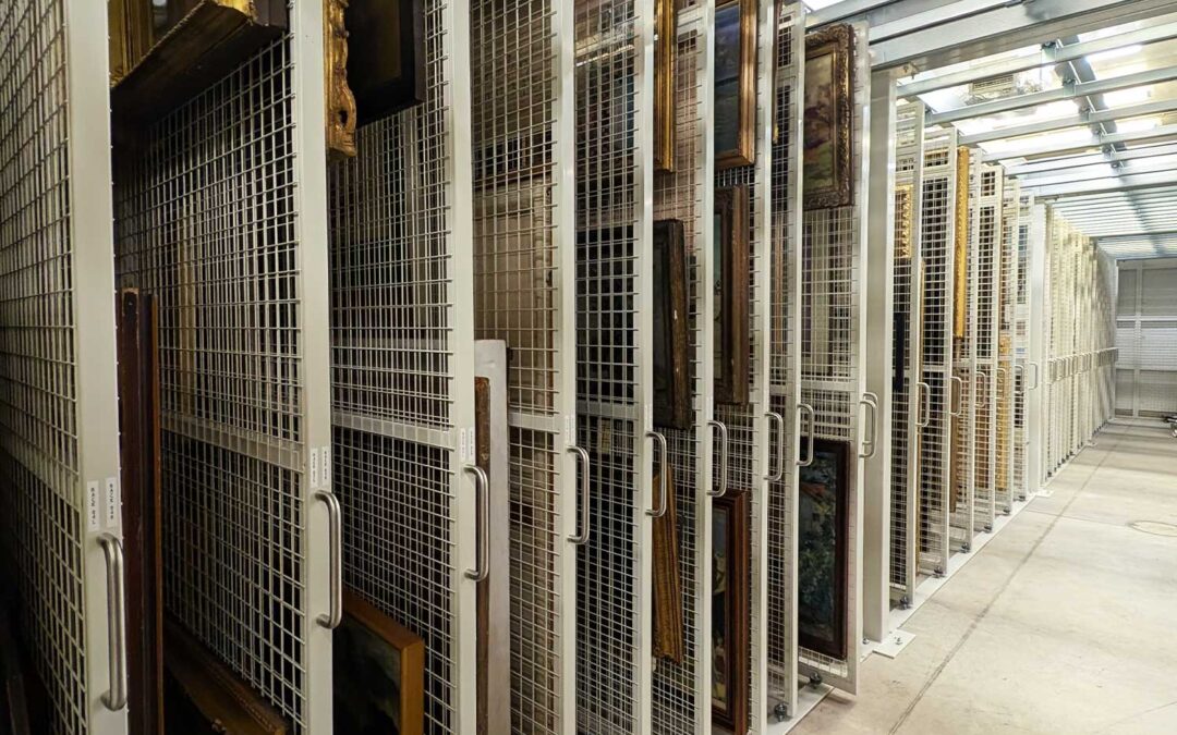 Why Museums and Galleries Trust Pull-Out Art Racking Over DIY Solutions