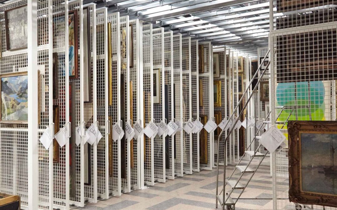 How Art Storage Systems Protect Works Without Wasting Space