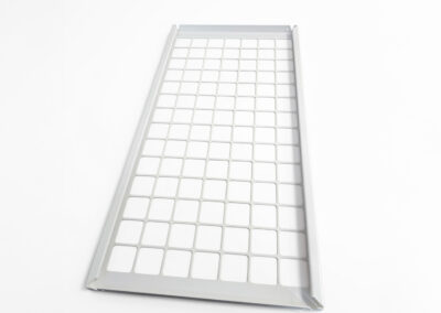 Rackline Grid/Mesh Shelf for Retail fire protection