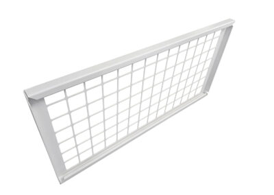 Grid Shelf For Fire Regulation Compliance