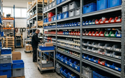 Totes, Bins and Small Parts Storage