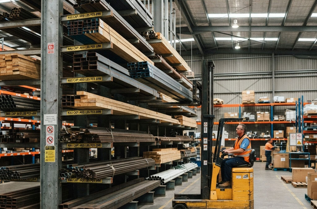 Cantilever Shelving, Widespan and Shortspan